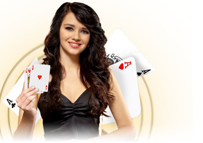 Tampilan antarmuka aplikasi taruhan dan live casino dari perangkat mobile